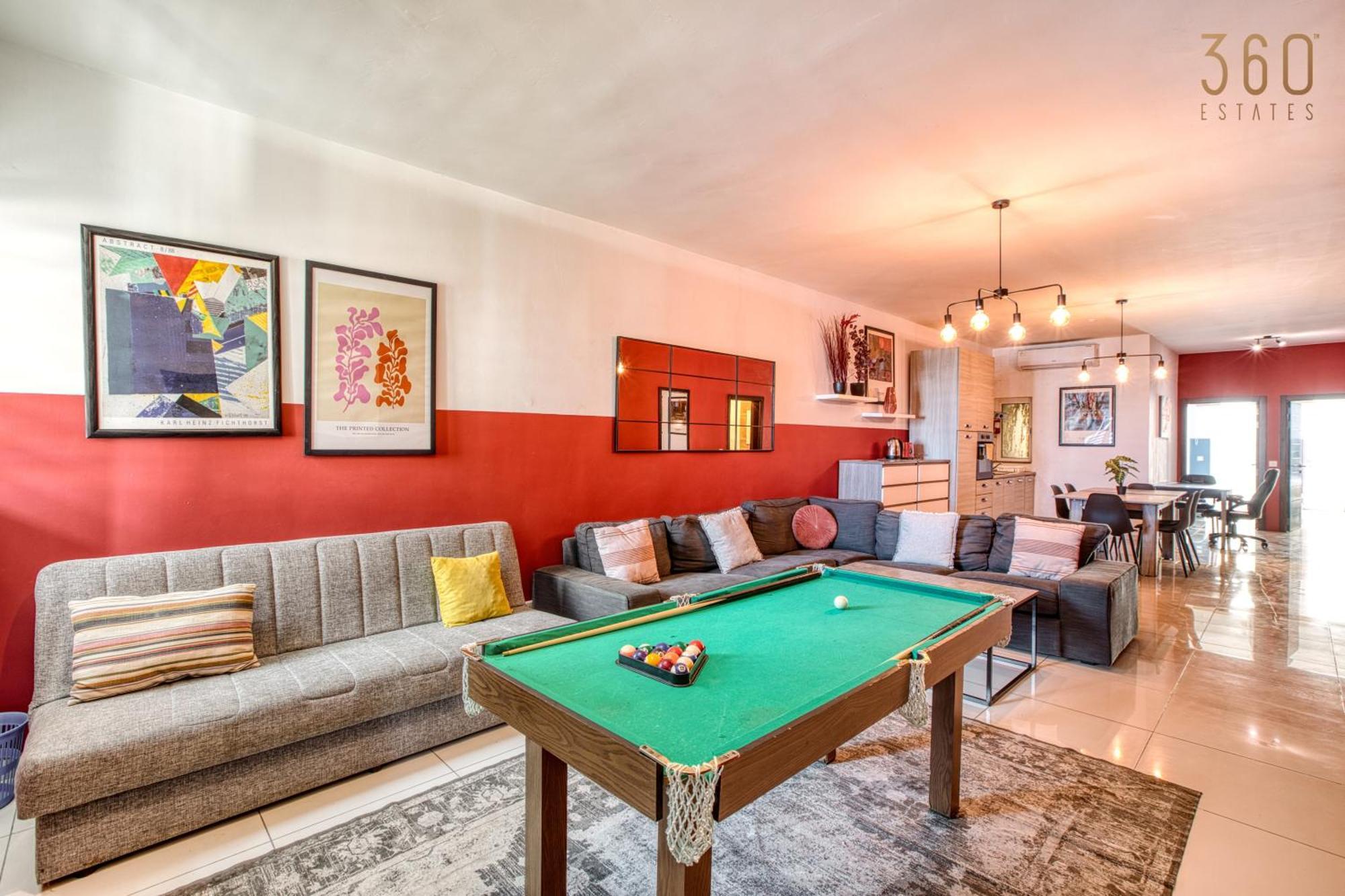 A Lovely 3 Bedroom, 3 Baths Home In The Centre Of Gzira By 360 Estates Luaran gambar