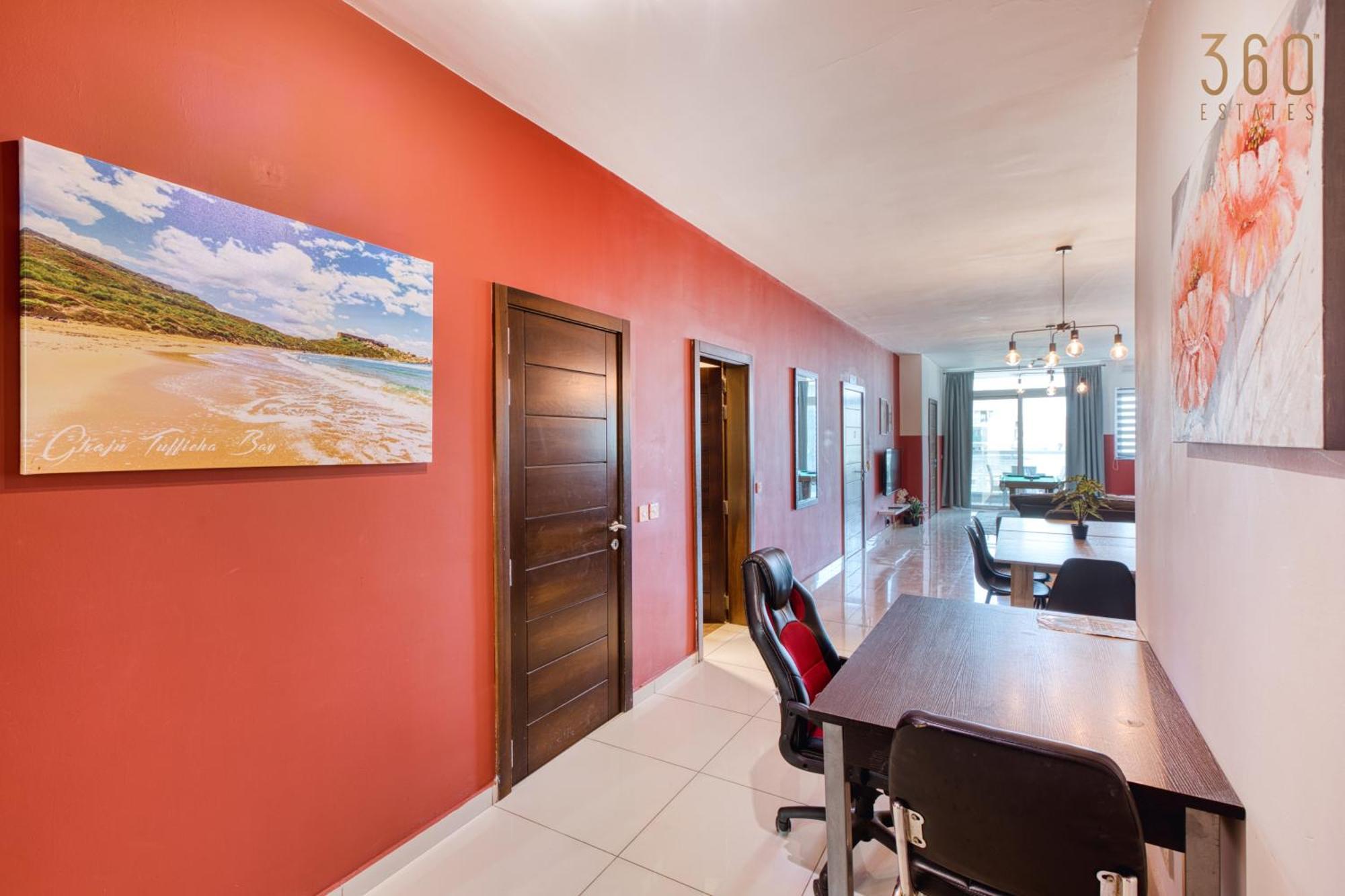 A Lovely 3 Bedroom, 3 Baths Home In The Centre Of Gzira By 360 Estates Luaran gambar