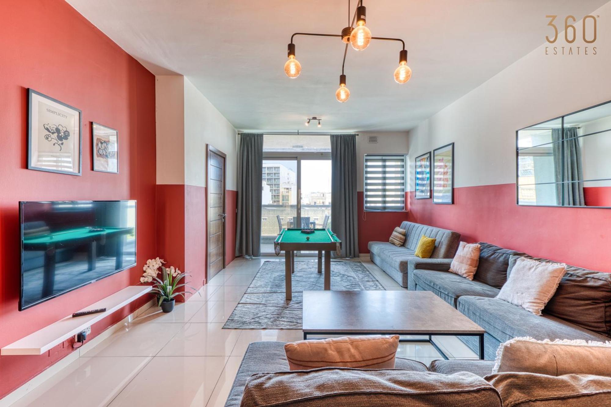 A Lovely 3 Bedroom, 3 Baths Home In The Centre Of Gzira By 360 Estates Luaran gambar