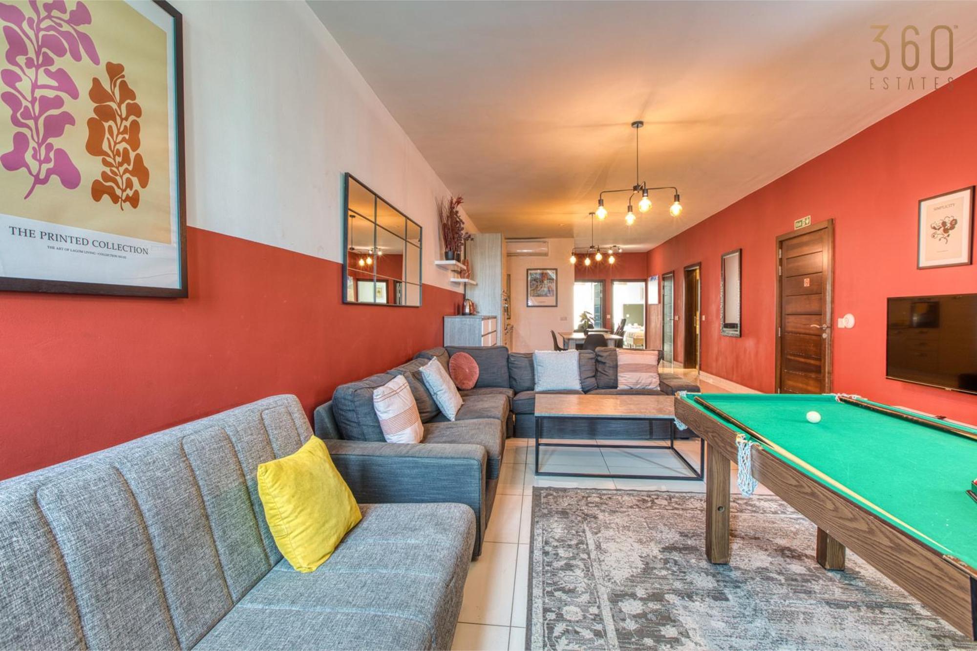 A Lovely 3 Bedroom, 3 Baths Home In The Centre Of Gzira By 360 Estates Luaran gambar
