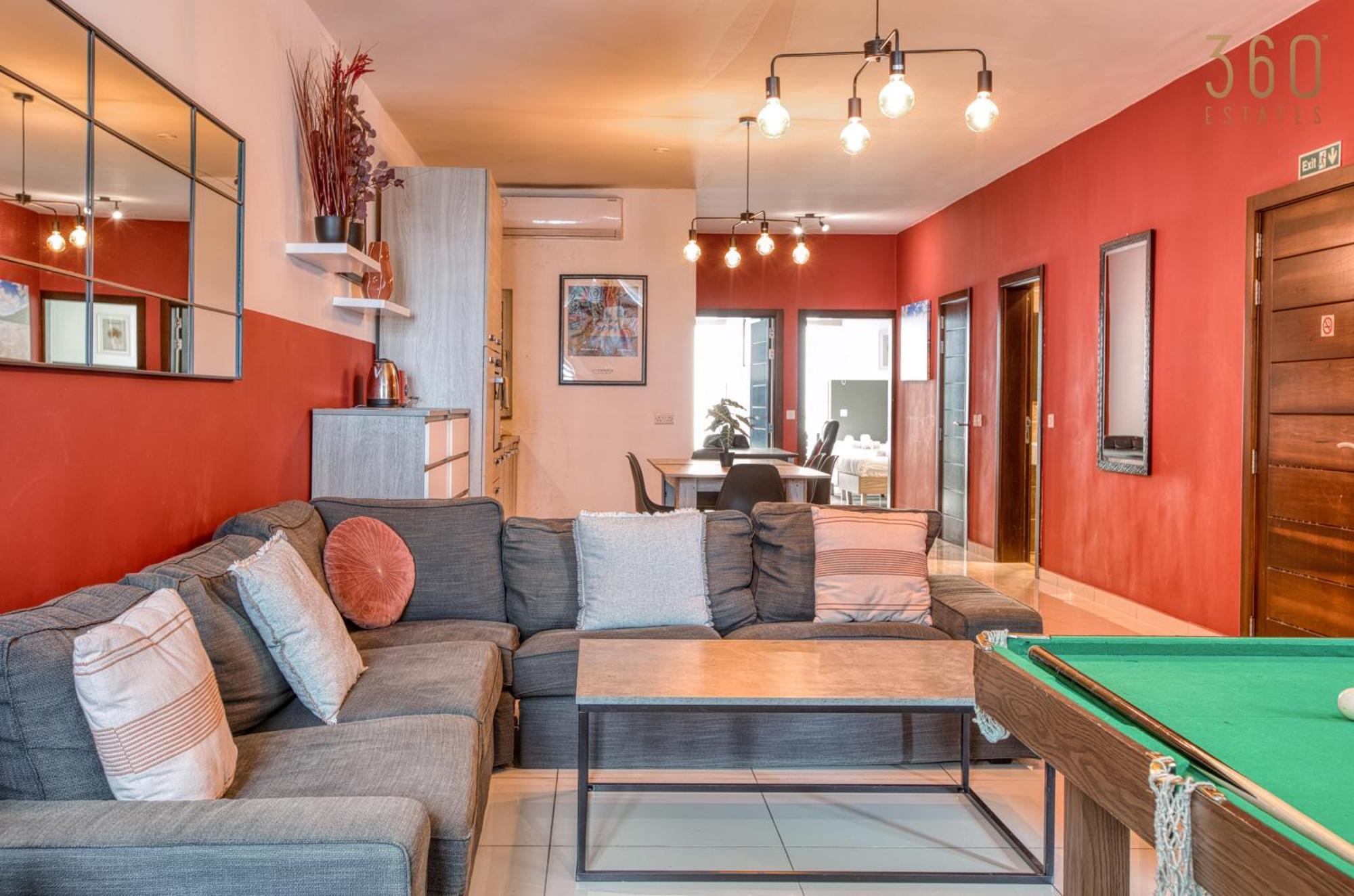 A Lovely 3 Bedroom, 3 Baths Home In The Centre Of Gzira By 360 Estates Luaran gambar
